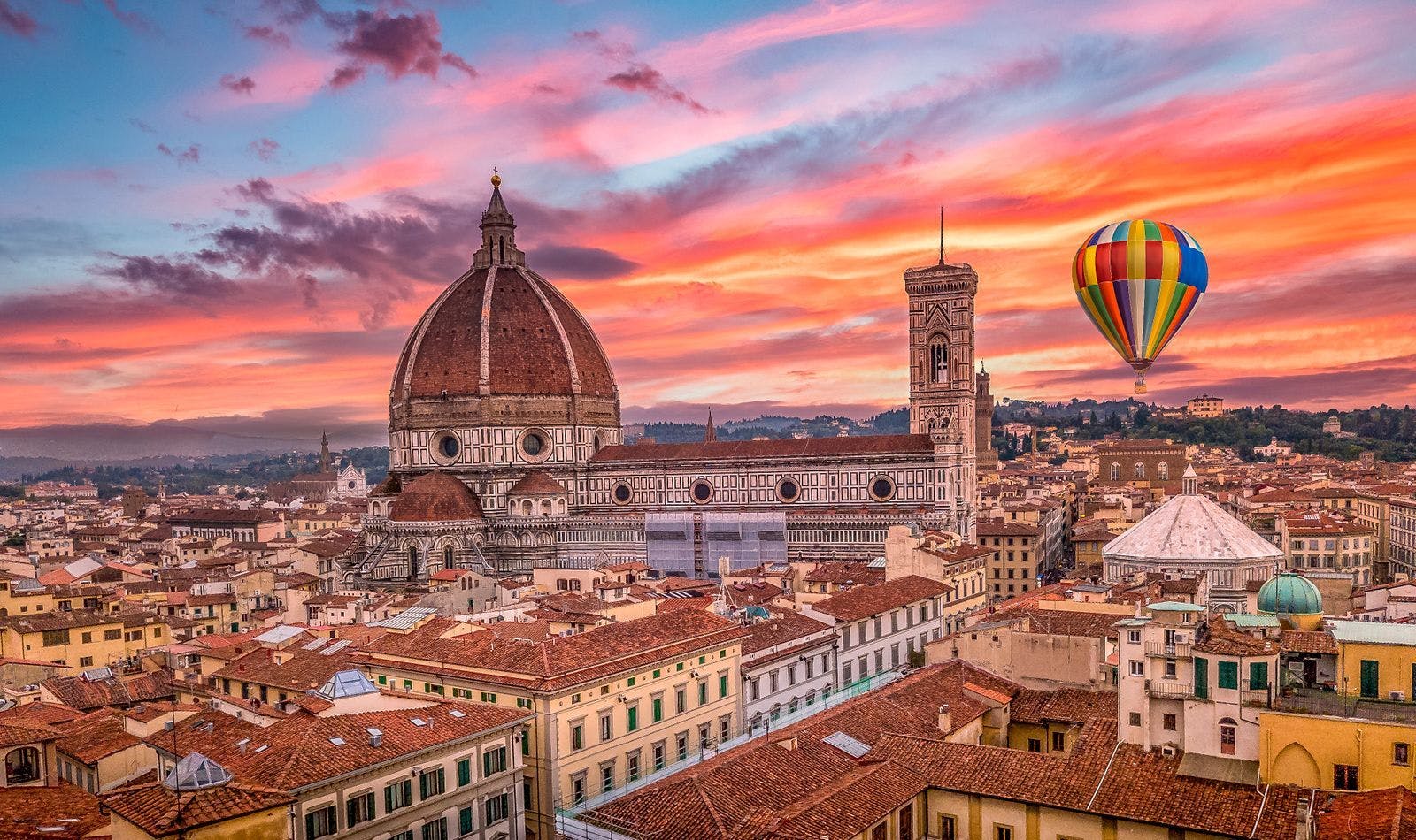 Ballooning in florence and in tuscany